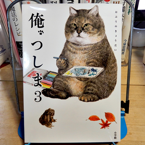雑誌で紹介された 仏頂面の野良猫 7月販売絵本の主人公猫原画 azuraftu.mg