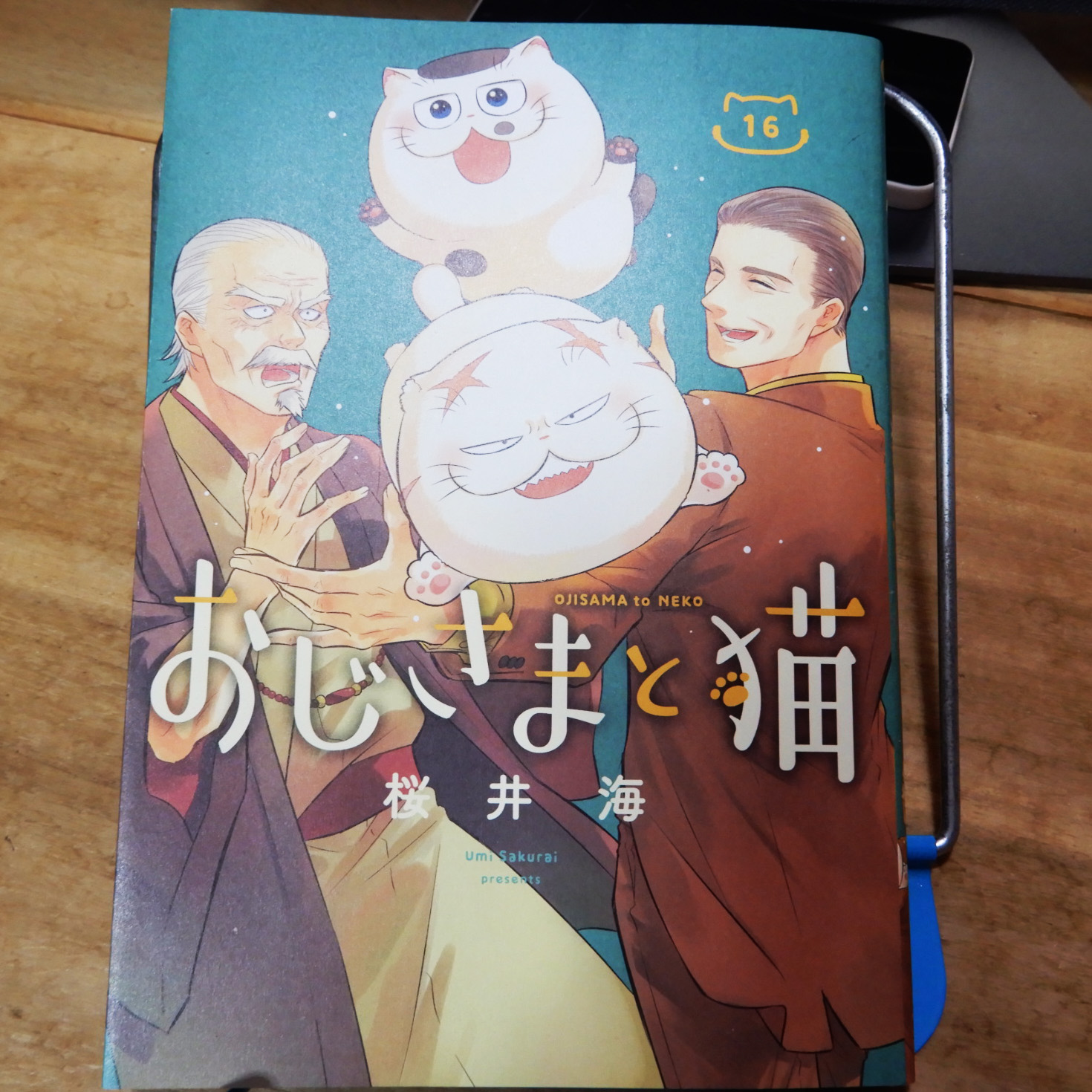 桜井海『おじさまと猫』第16巻 | 猫好きが読んだ千冊の本